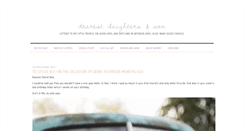 Desktop Screenshot of dearestdaughters.com